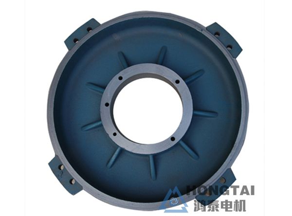 YE2-90S-6电机端盖-铸铁-卧式平式-前后端盖-驱动端盖