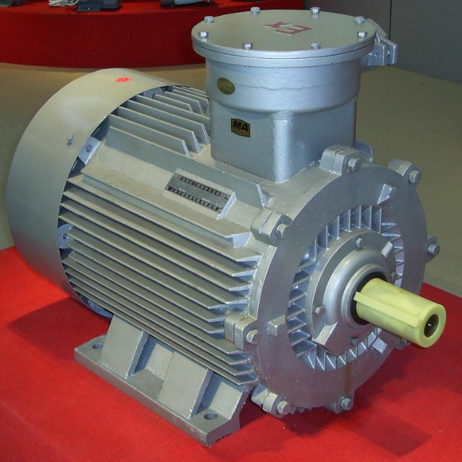 YE2-90S-6防爆电机45°角实拍